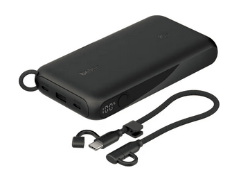Belkin 20 000 mAh powerbank (svart)