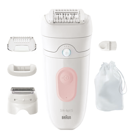 Braun Silk·épil 5 epilator SE5-041 (vit/rosa)