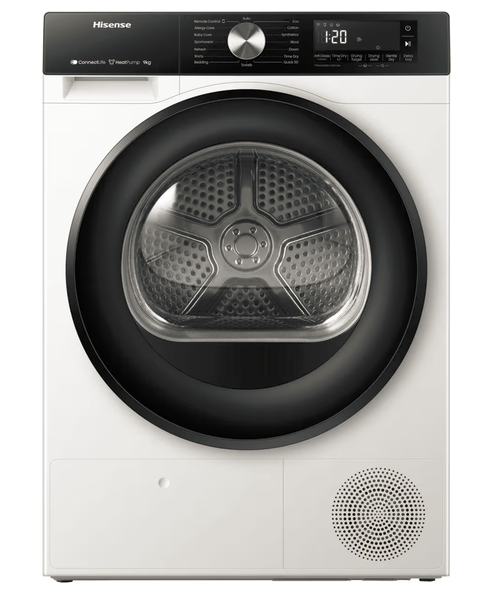 Hisense torktumlare DH3S902BWCC (9kg)