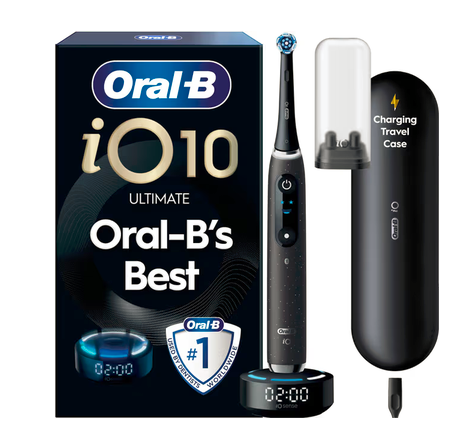 Oral-B iO10 elektrisk tandborste 067690 (Cosmic svart)