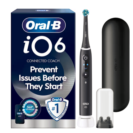 Oral-B iO6 elektrisk tandborste 067850 (black lava)