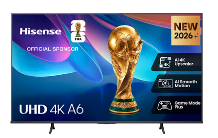 Hisense 50" A6S UHD Smart TV (2026)