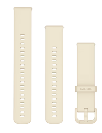 Garmin klockarmband med snabbfrigöring (bone/lunar)