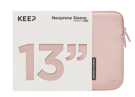 KEEP MacBook sleeve 13" (warm rose)