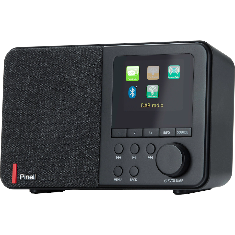 Pinell Supersound 001 digitalradio (svart)