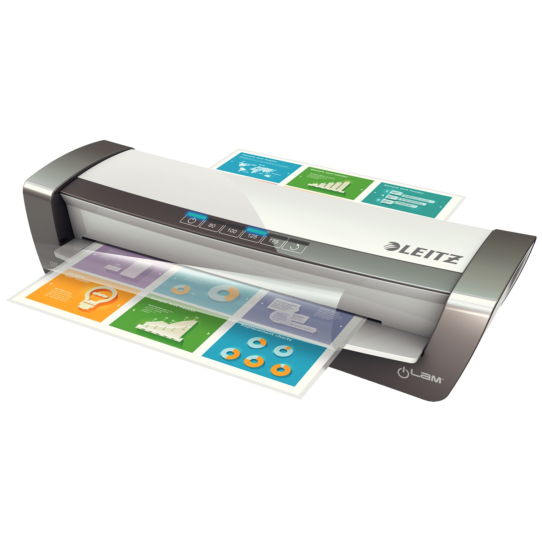 Leitz iLam Office Pro A3 laminator (silver)