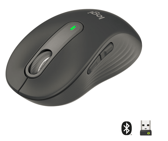Logitech M650 trådlös gamingmus (grafit)