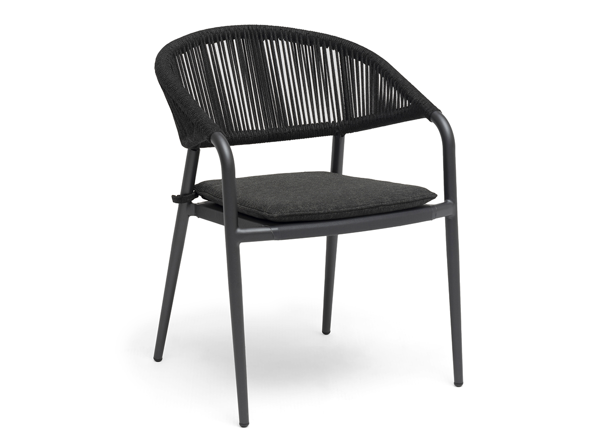 Hillerstorp Ekeryd matstol svart 4-pack