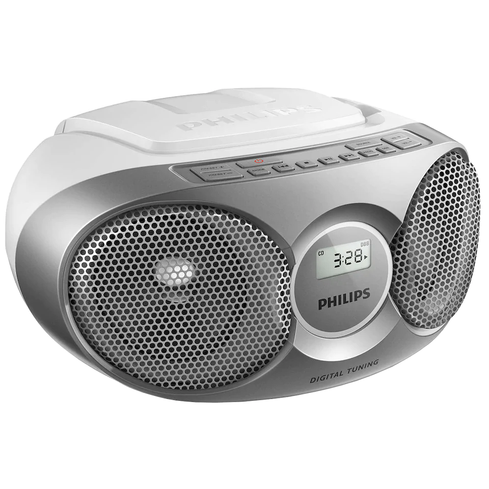 Philips CD-spelare /FM-radio AZ215S/12 (silver)