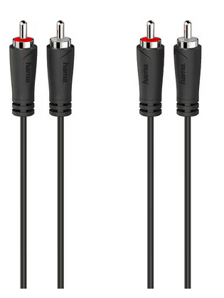 Hama 2x RCA till 2x RCA ljudkabel 5m