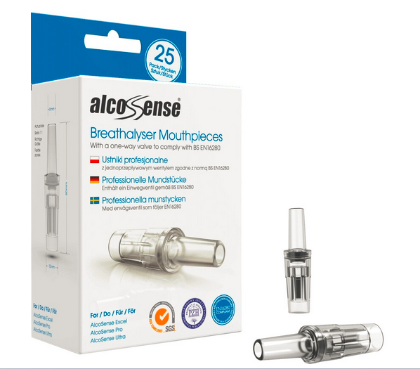 AlcoSense Professional munstycken 242604 (25-pk)