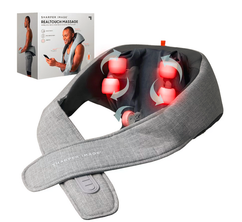 Sharper Image Shiatsu nack- och ryggmassageapparat med värme P000287