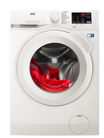 AEG Tvättmaskin LR612M84I (Vit)