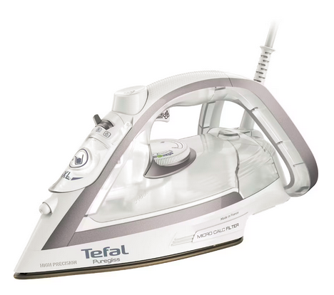 Tefal Puregliss strykjärn FV8043E0 (silver/vit)