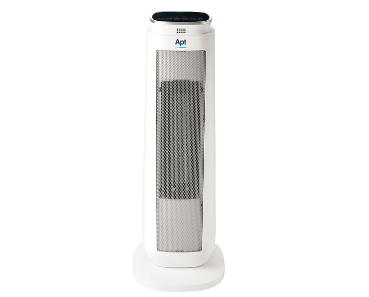 Apt 2000W PTC värmepelare (vit)