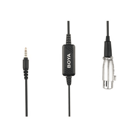 BOYA Mikrofonadapter BY-BCA6 XLR-3,5mm TRRS