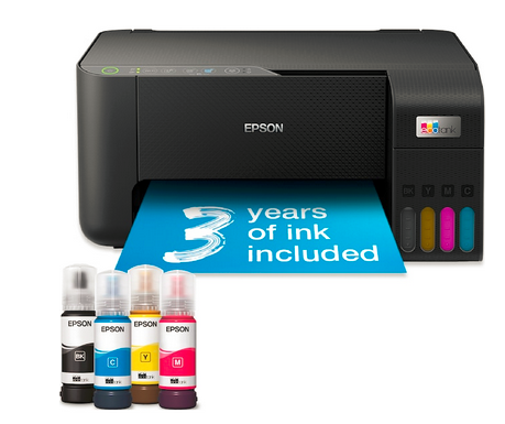 Epson EcoTank ET-2865 multifunktionsskrivare C11CJ67433 (svart)