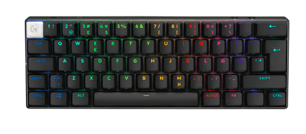 Logitech G Pro X 60 Lightspeed gamingtangentbord (svart)