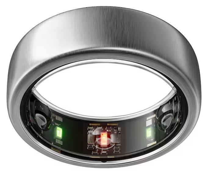 Oura-ring Gen3 Horizon smartring storlek 8 (titan)
