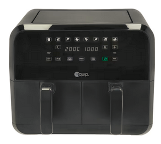 Equip Dual airfryer 8L 34761 (svart)