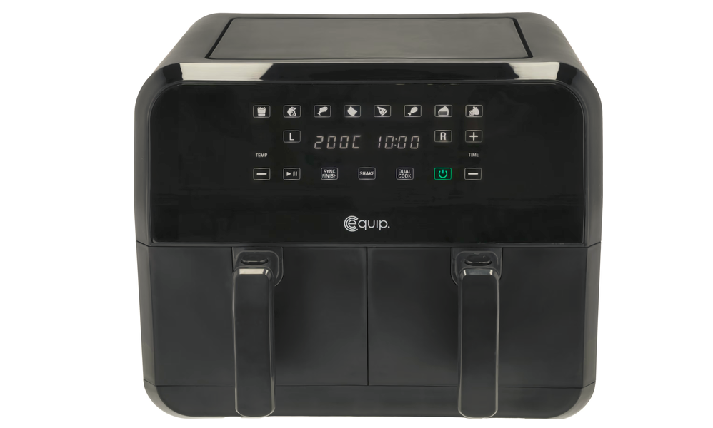 Equip Dual airfryer 8L 34761 (svart)
