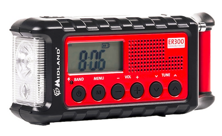 Midland ER300 nödradio / vevradio