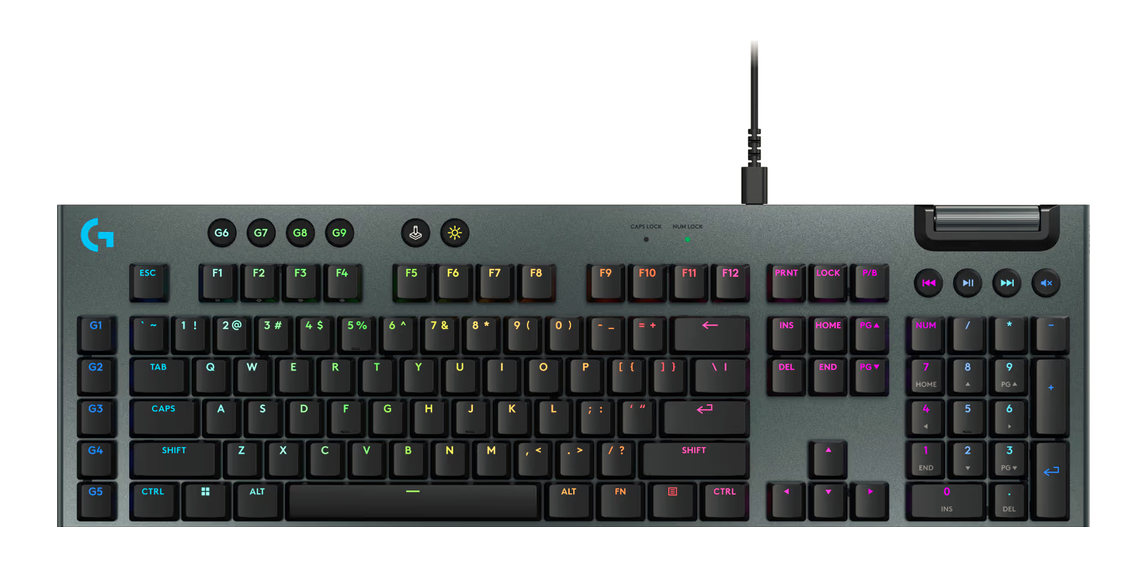 Logitech G915 X Taktilt speltangentbord (svart)