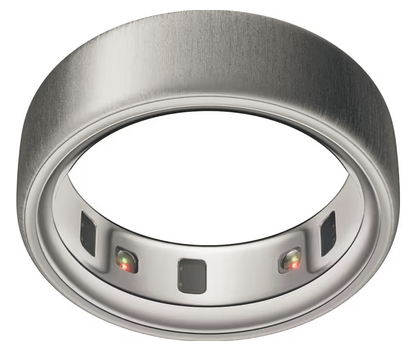 Oura-ring 4 smartring storlek storlek 7 (borstat silver)
