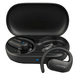 JLab Jbuds Open Sport 2 true wireless in-ear hörlurar (svart)