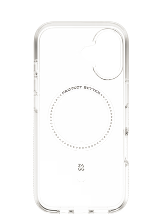 ZAGG Crystal Palace-skal för iPhone 17 (transparent)