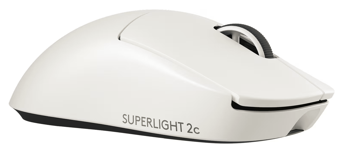 Logitech G Pro Superlight 2 Kompakt trådlös mus (vit)