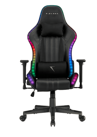 Piranha Attack v3 RGB gamingstol (svart)
