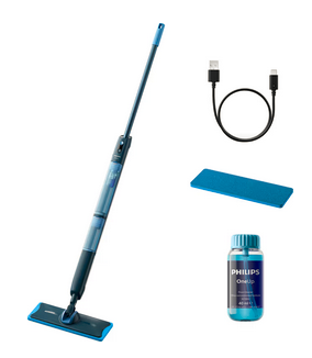 Philips OneUp 5000 Series elektrisk mopp XV5113/01 (blå)