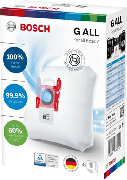 Bosch PowerProtect dammsugarpåsar BBZ41FGALL (4 st)