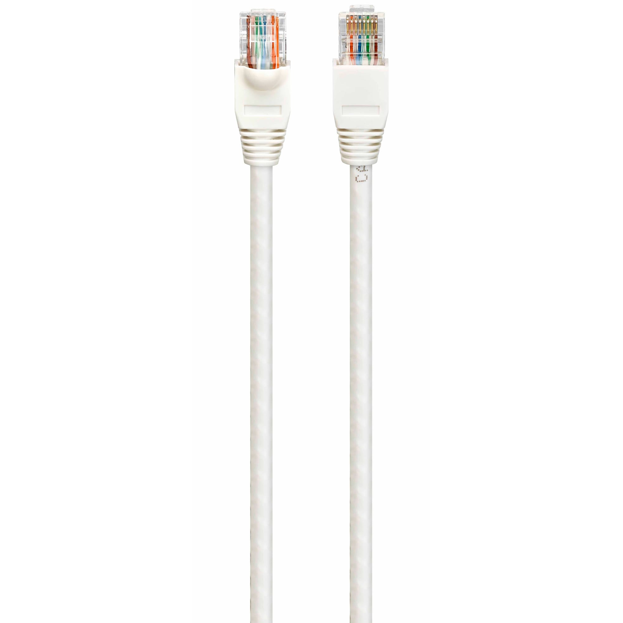 Logik CAT6 Ethernet LAN kabel - vit (2 m)