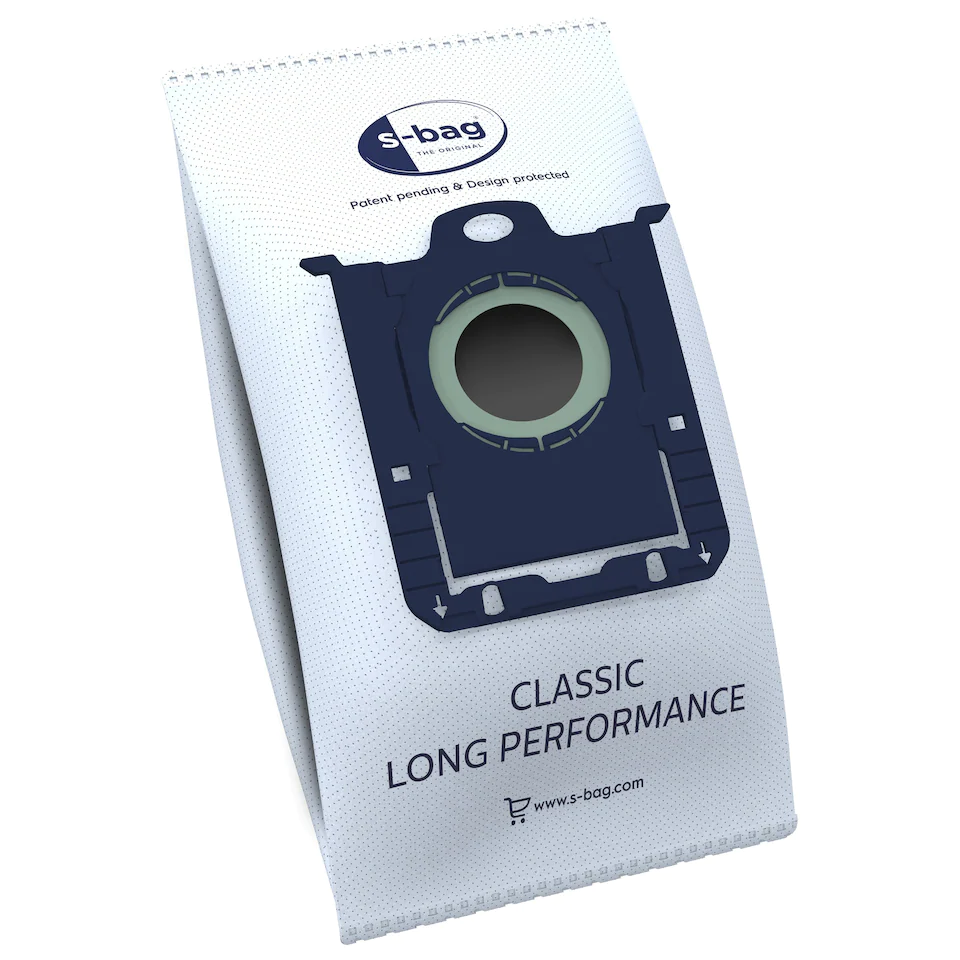 S-bag Classic Long Performance dammsugarpåsar E201S (4 st)