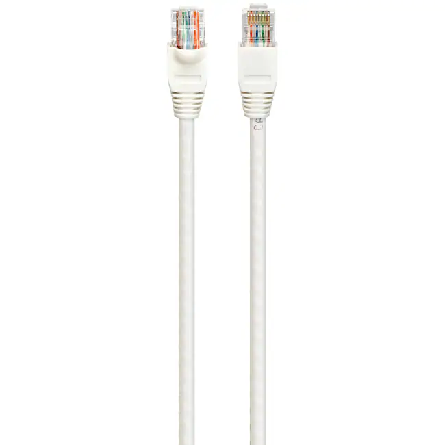 Logik CAT6 Ethernet LAN kabel - vit (15 m)