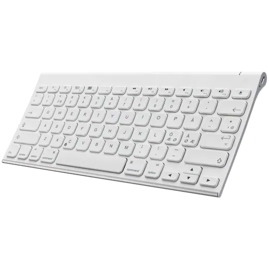 Sandstrøm Compact Bluetooth tangentbord (vit)